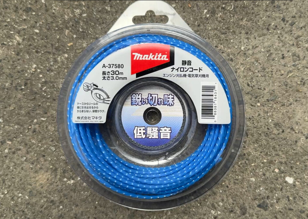 マキタ 静音ナイロンコード 3mm径×30m巻 A-37580